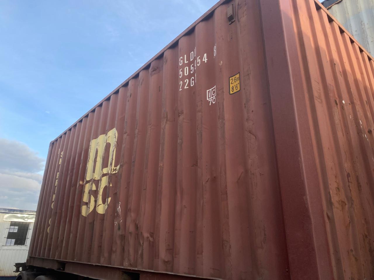 Морской контейнер GLDU5059548