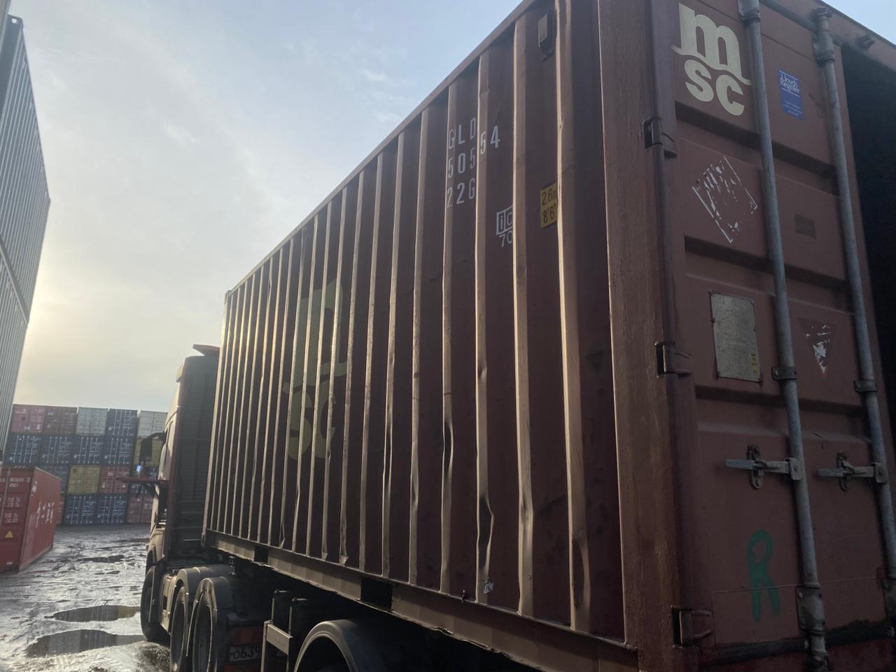 Морской контейнер GLDU5059548