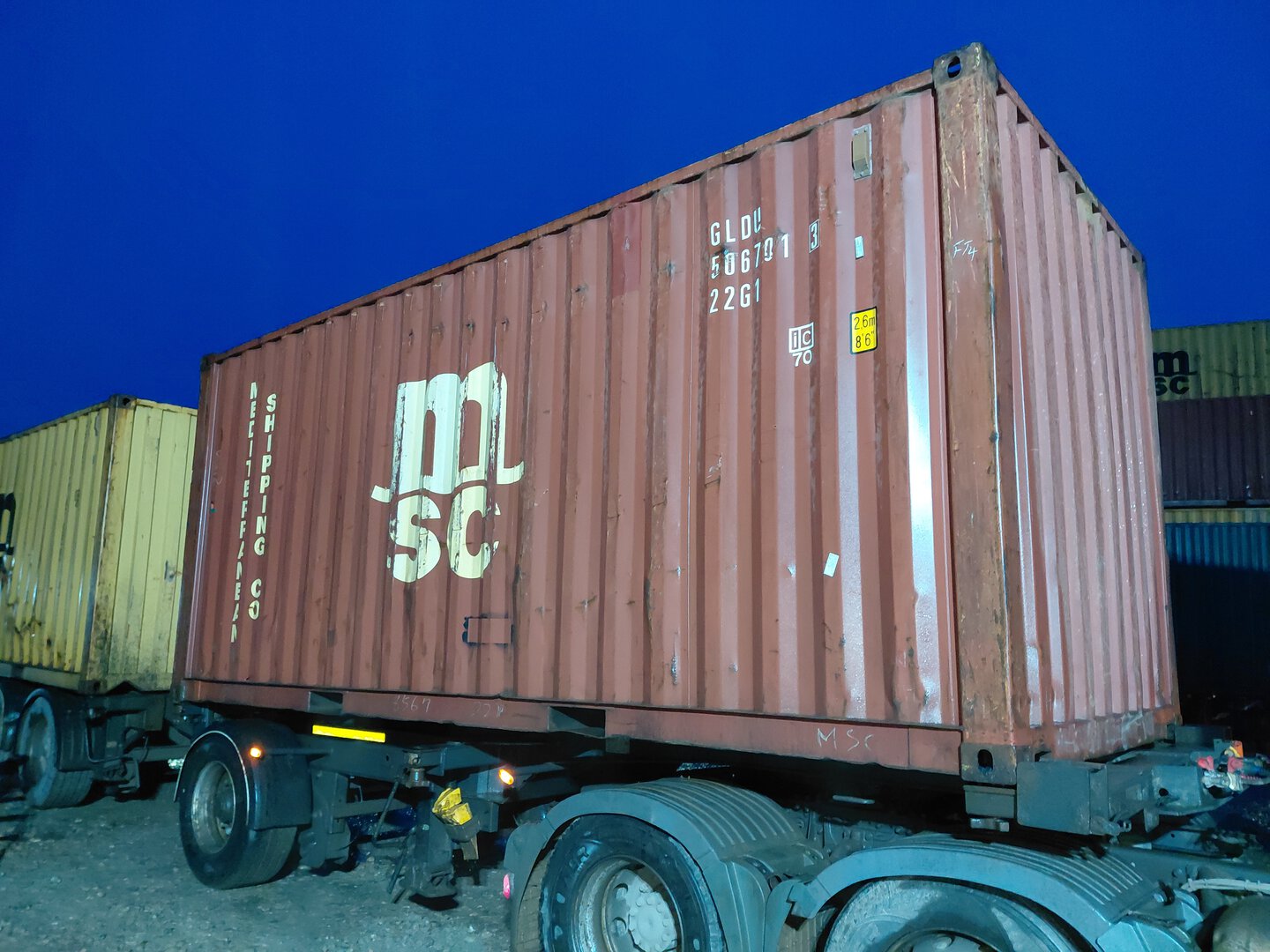 Морской контейнер GLDU5067013