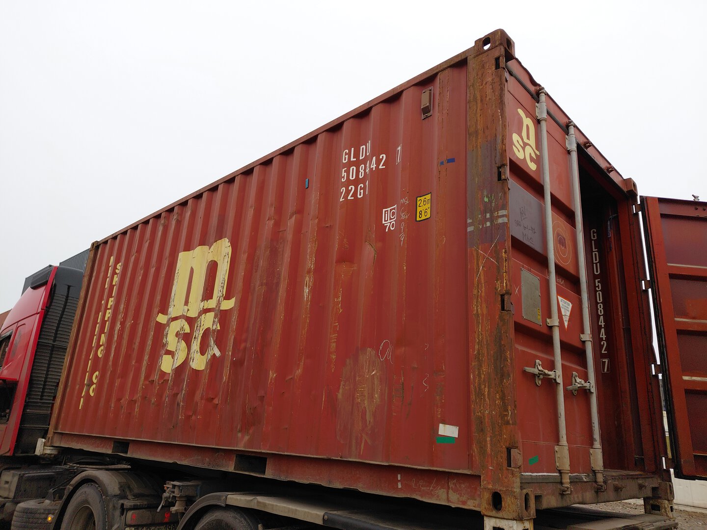 Морской контейнер GLDU5084427