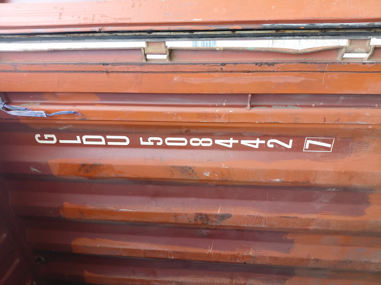 Морской контейнер GLDU5084427