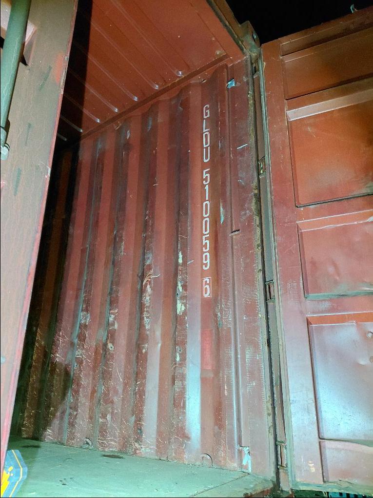 Морской контейнер GLDU5100596