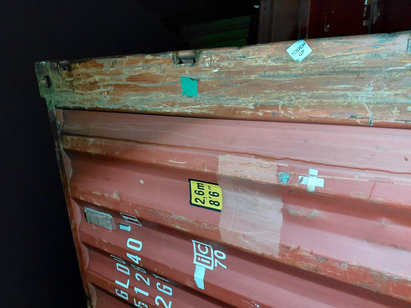 Морской контейнер GLDU5128401