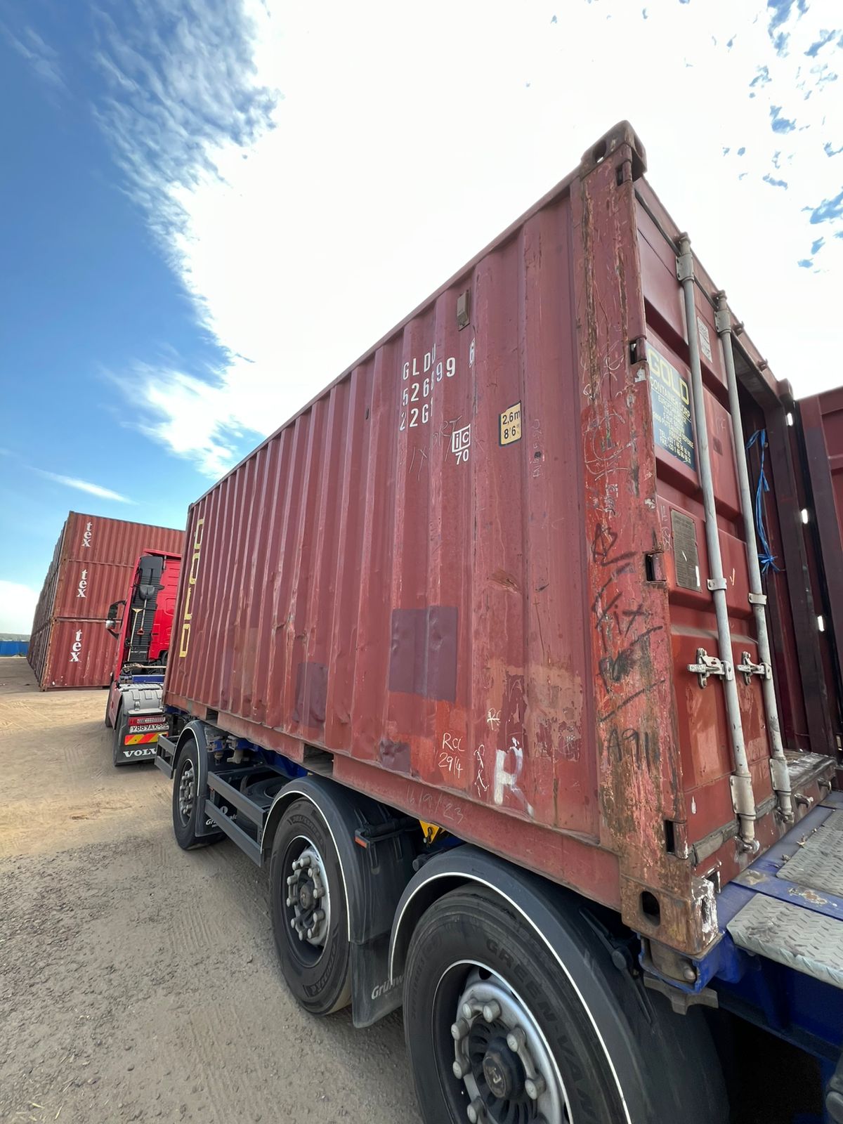 Морской контейнер GLDU5268996