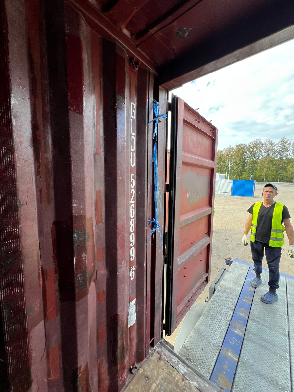 Морской контейнер GLDU5268996