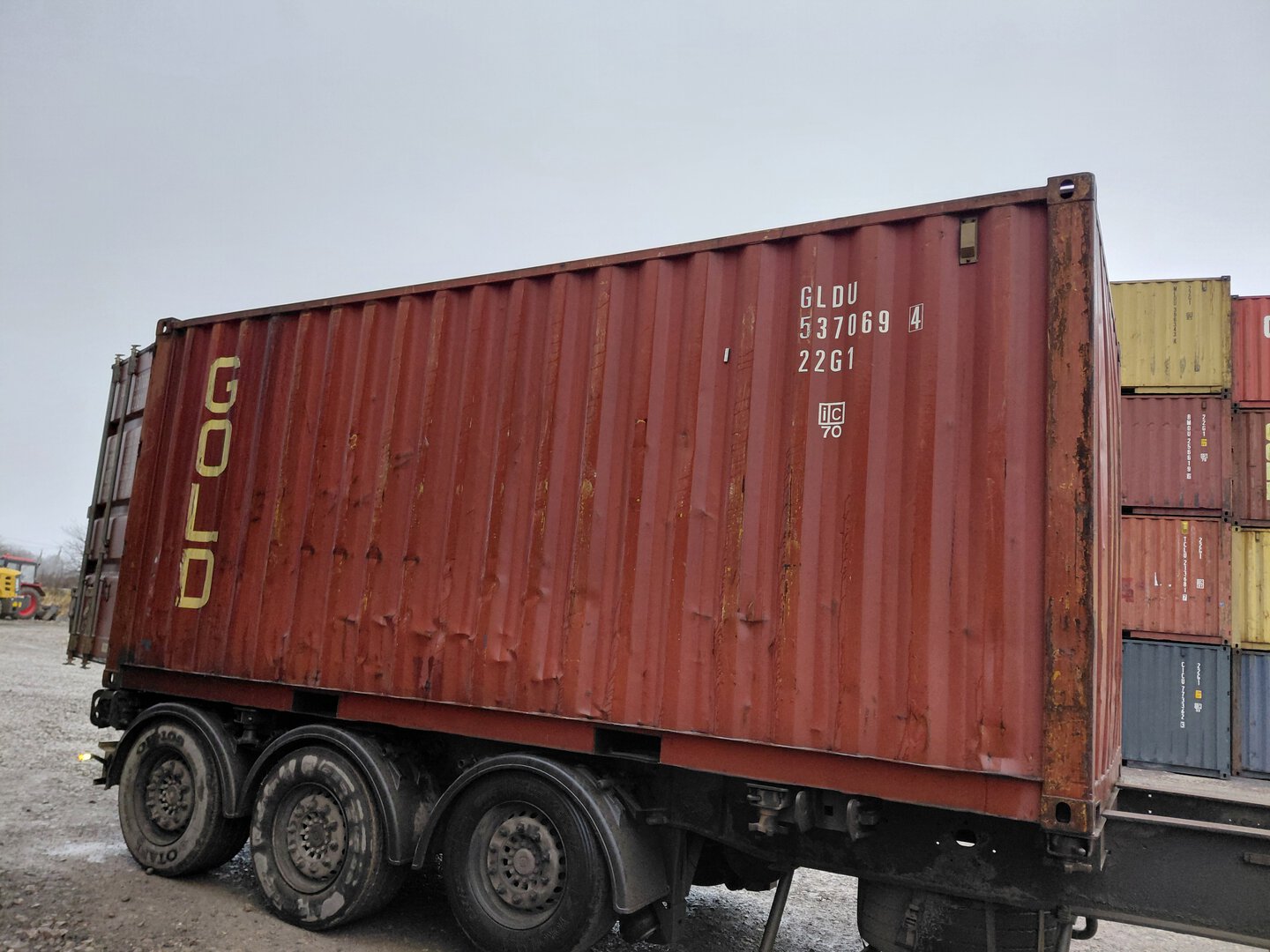 Морской контейнер GLDU5370694