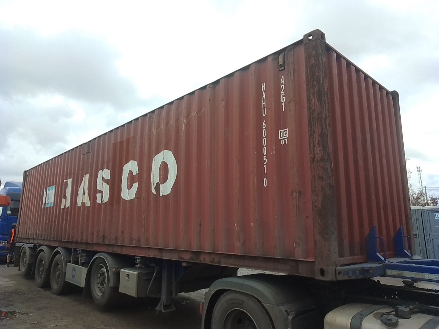 Морской контейнер HAHU6000510