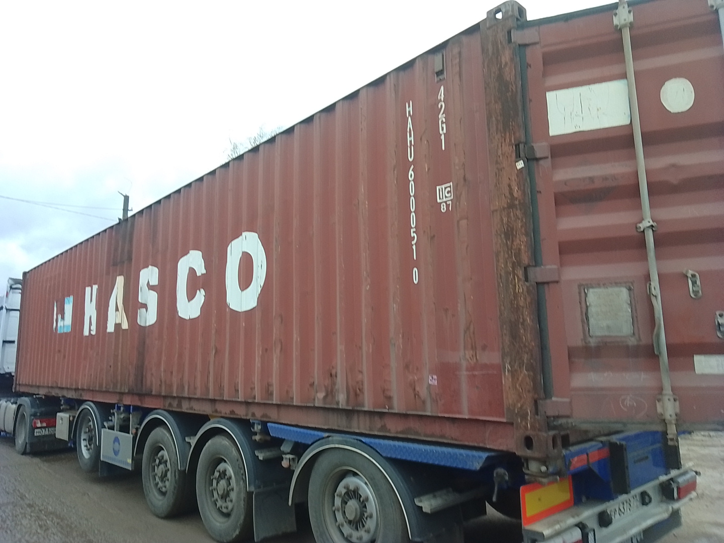 Морской контейнер HAHU6000510