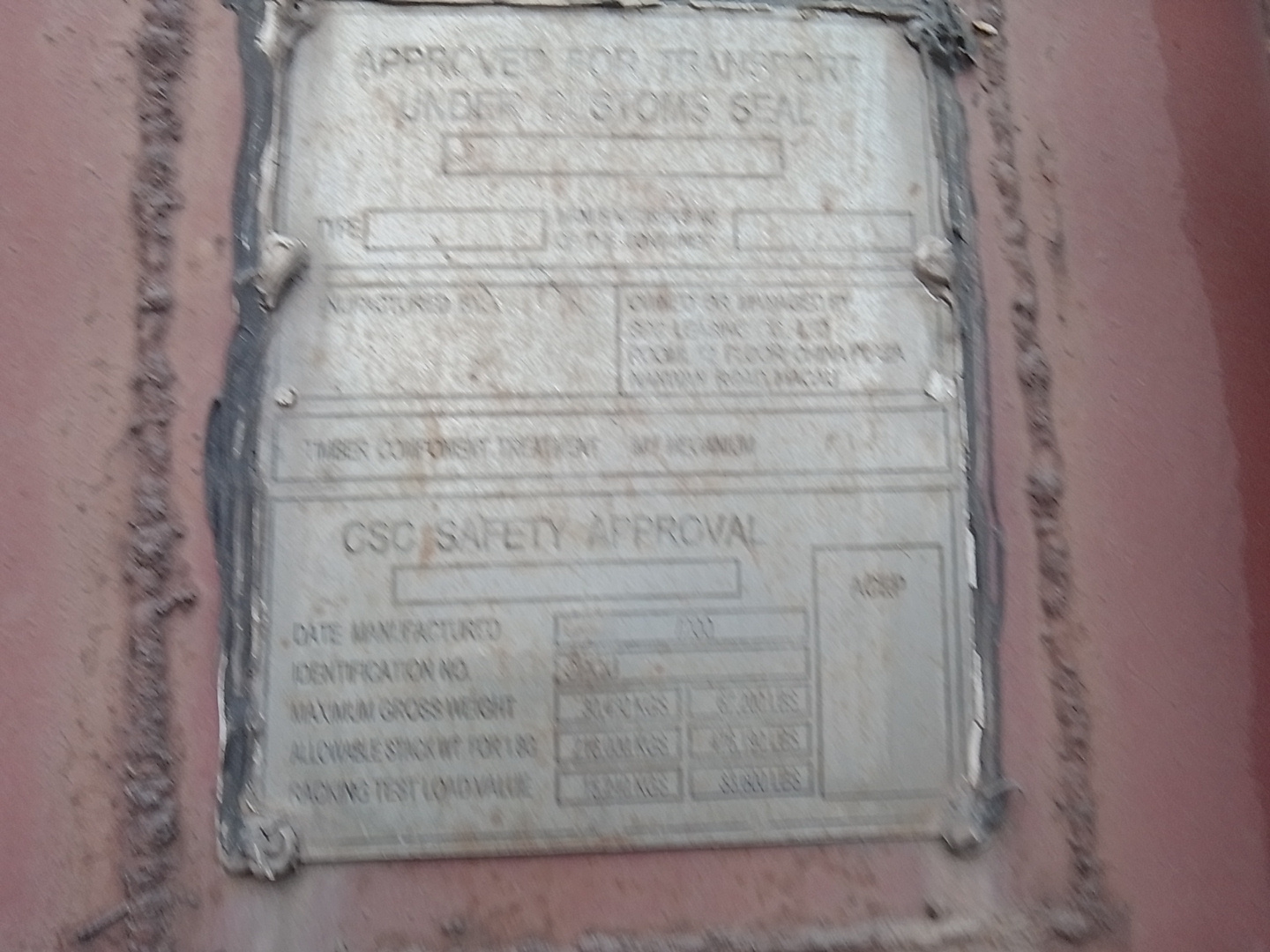 Морской контейнер HAHU6000510