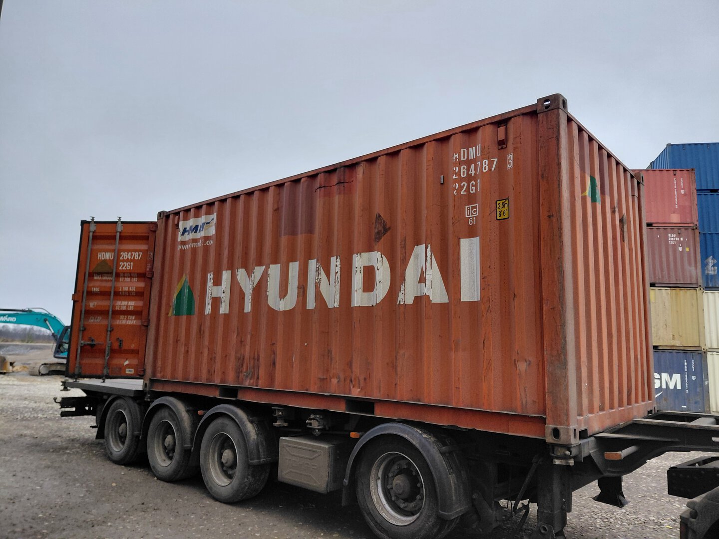 Морской контейнер HDMU2647873
