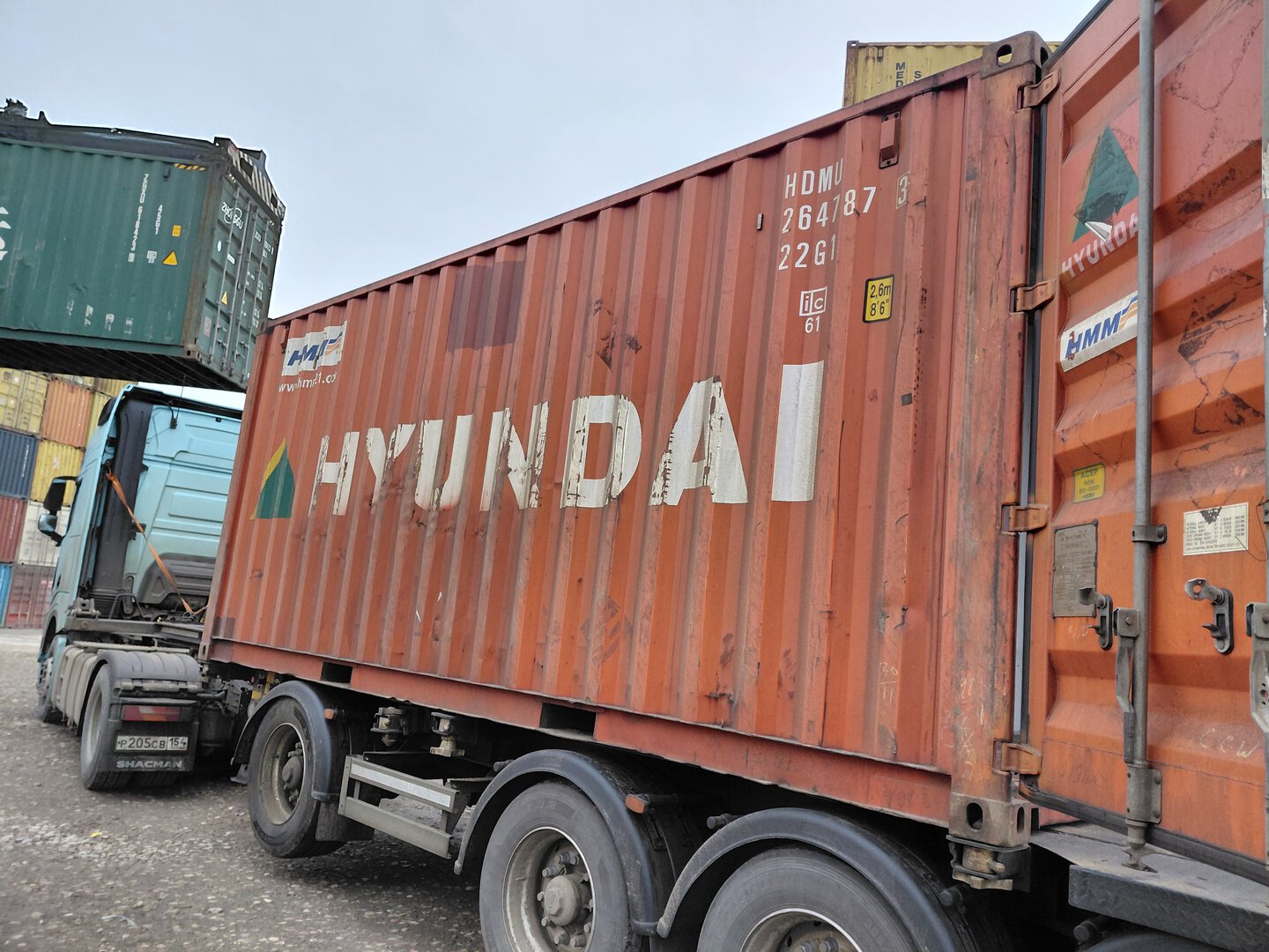 Морской контейнер HDMU2647873