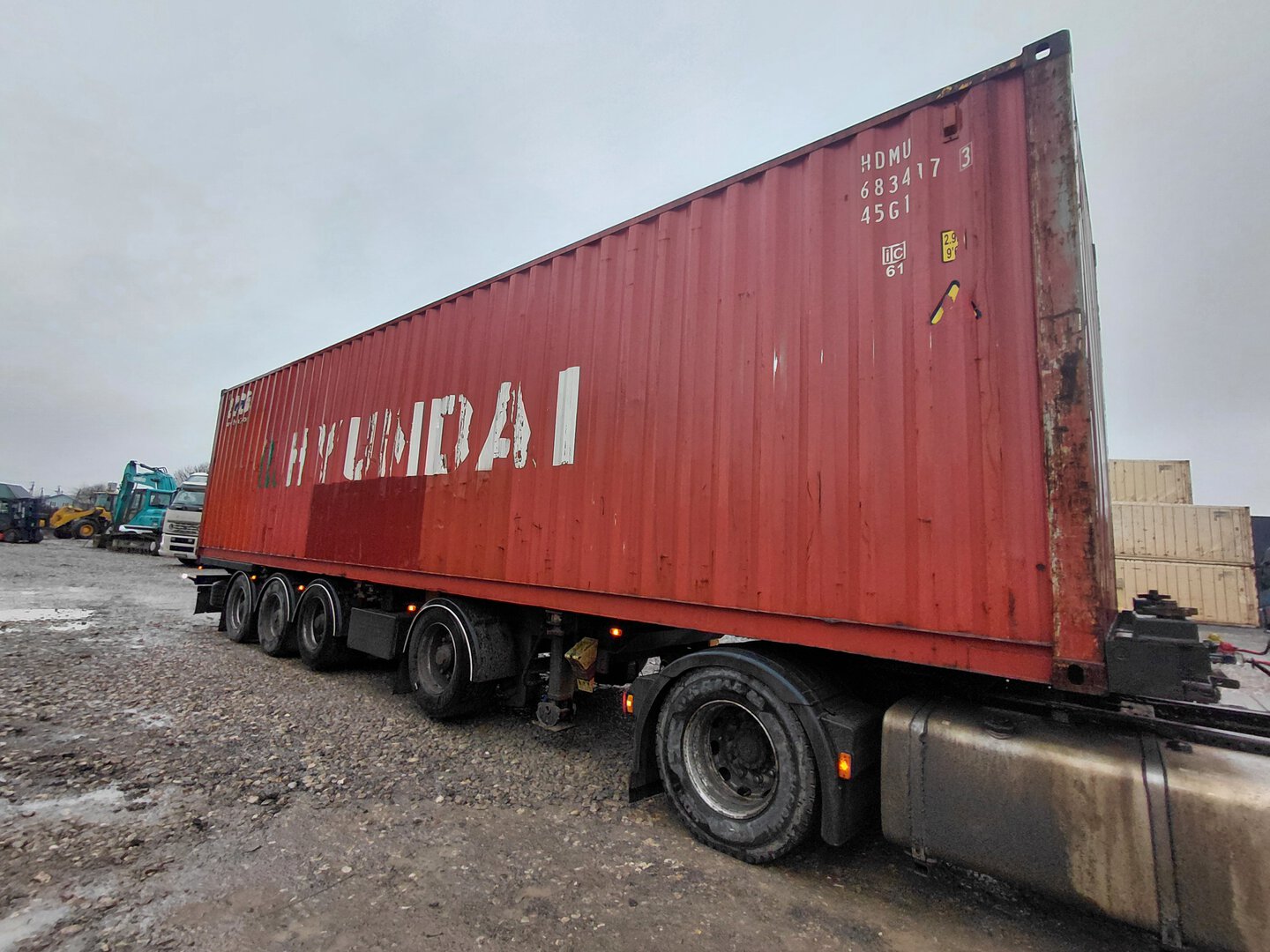 Морской контейнер HDMU6834173