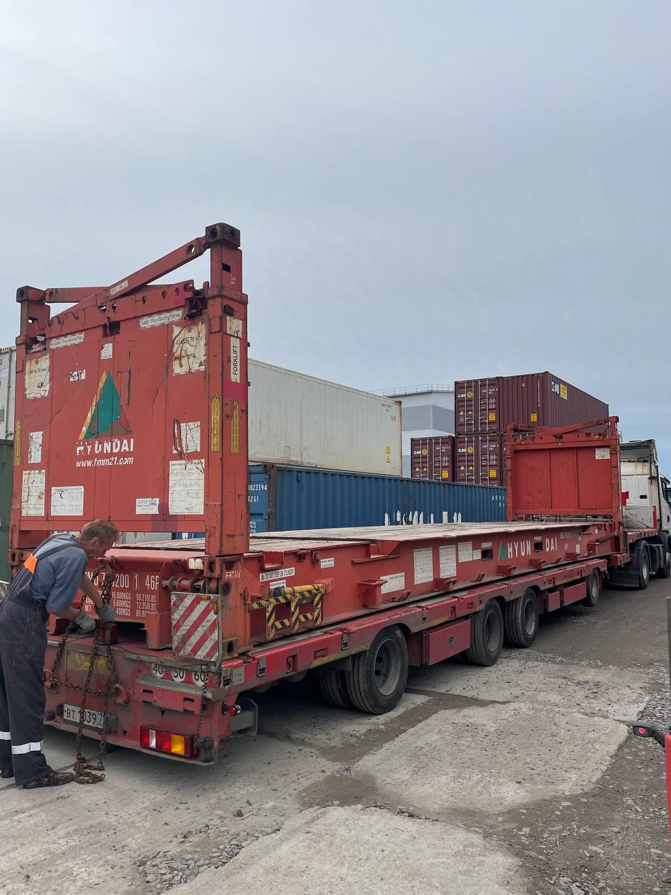 Морской контейнер HDMU7602001