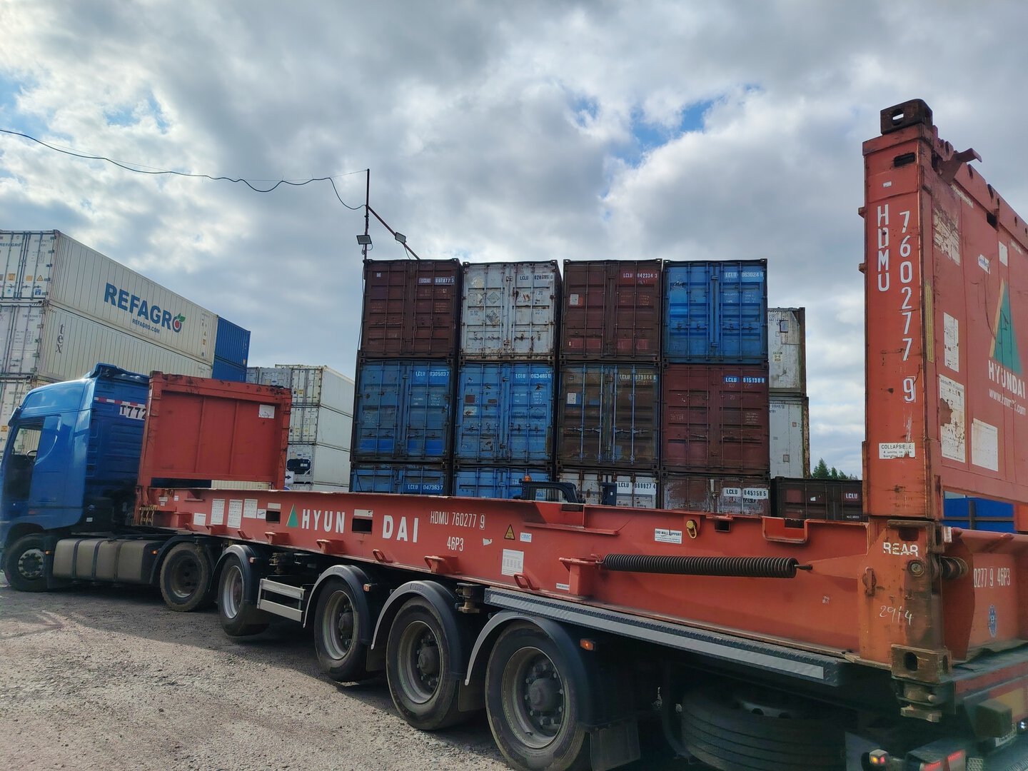 Морской контейнер HDMU7602779