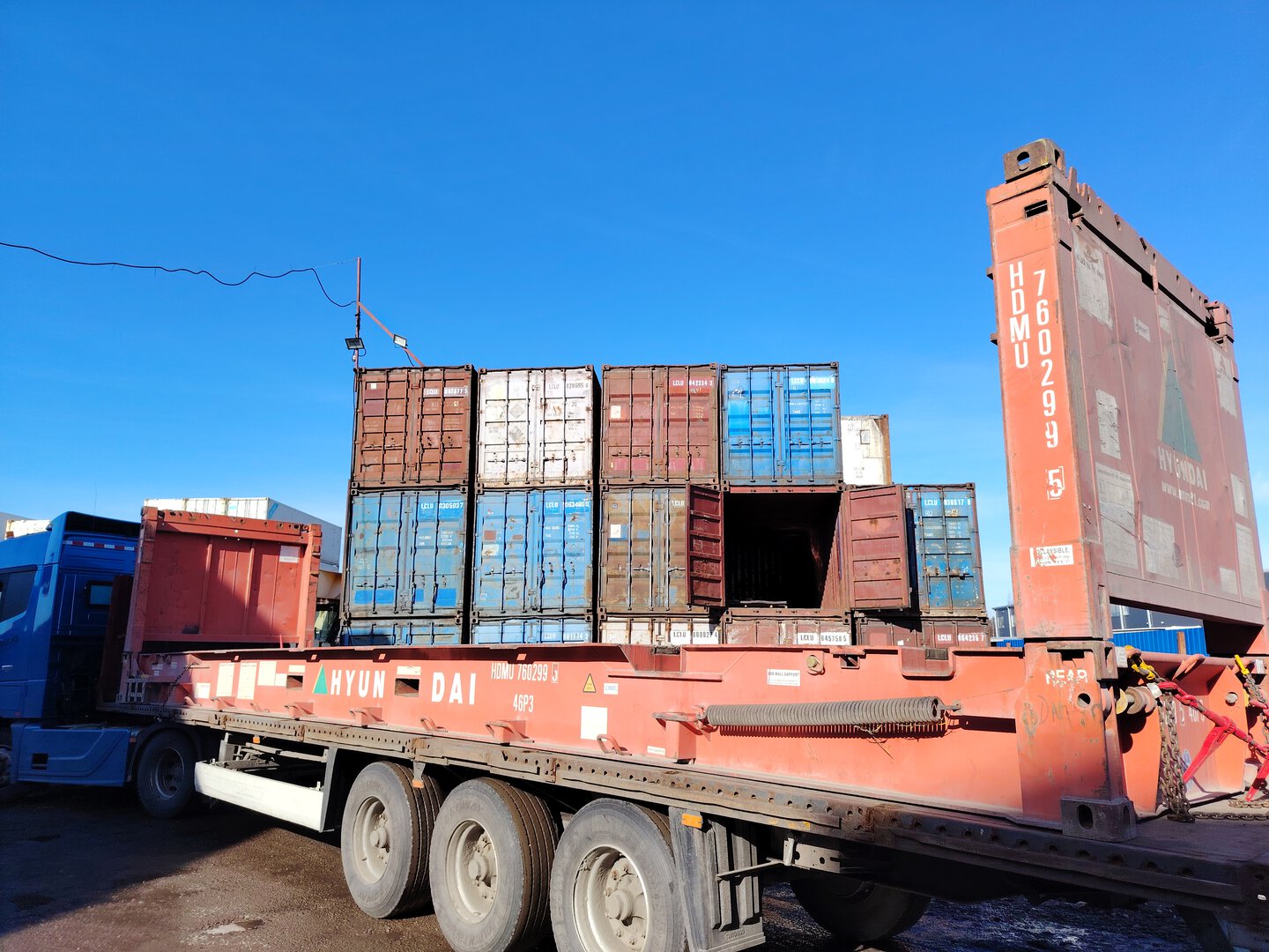 Морской контейнер HDMU7602995