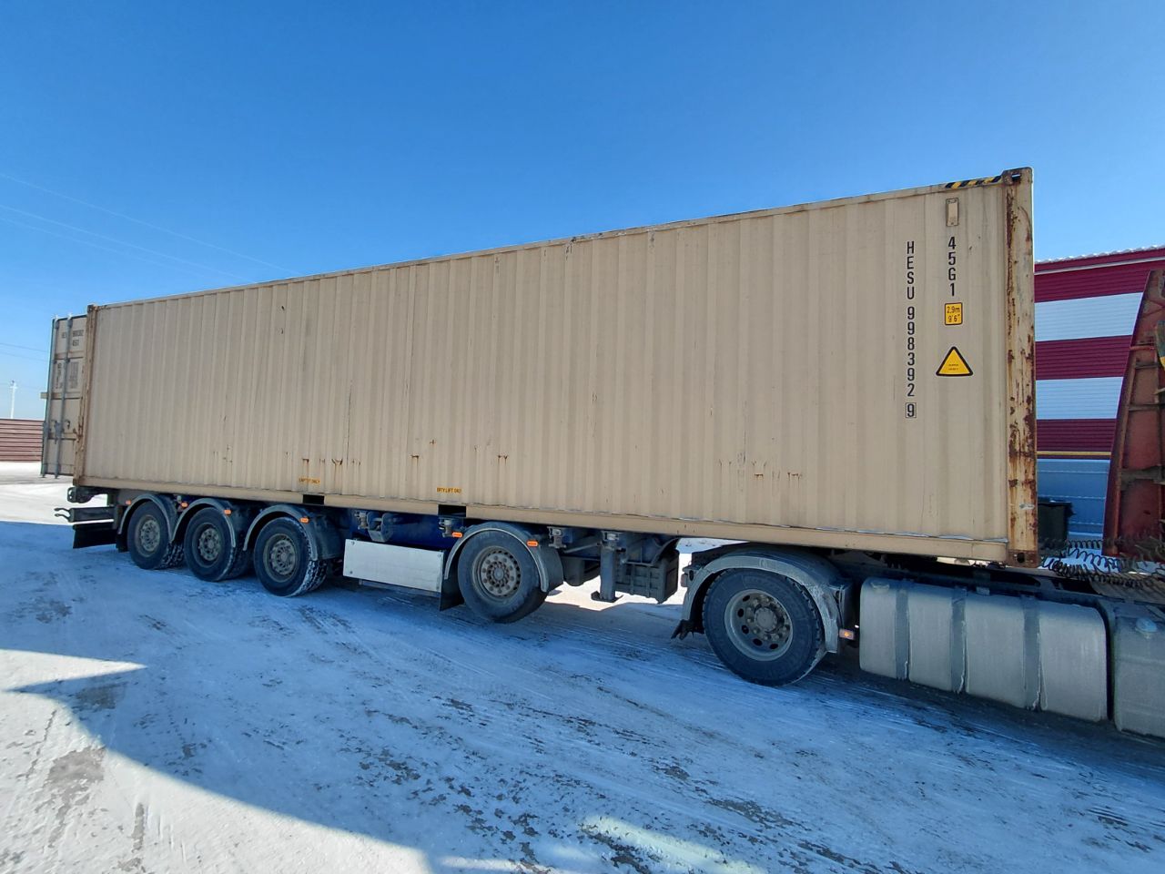 Морской контейнер HESU9983929