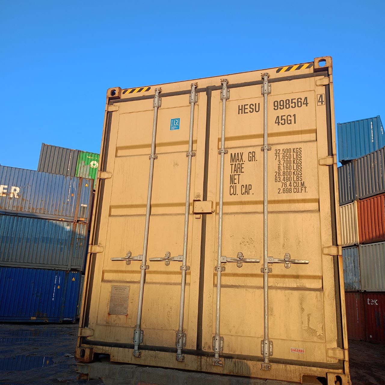 Морской контейнер HESU9985644