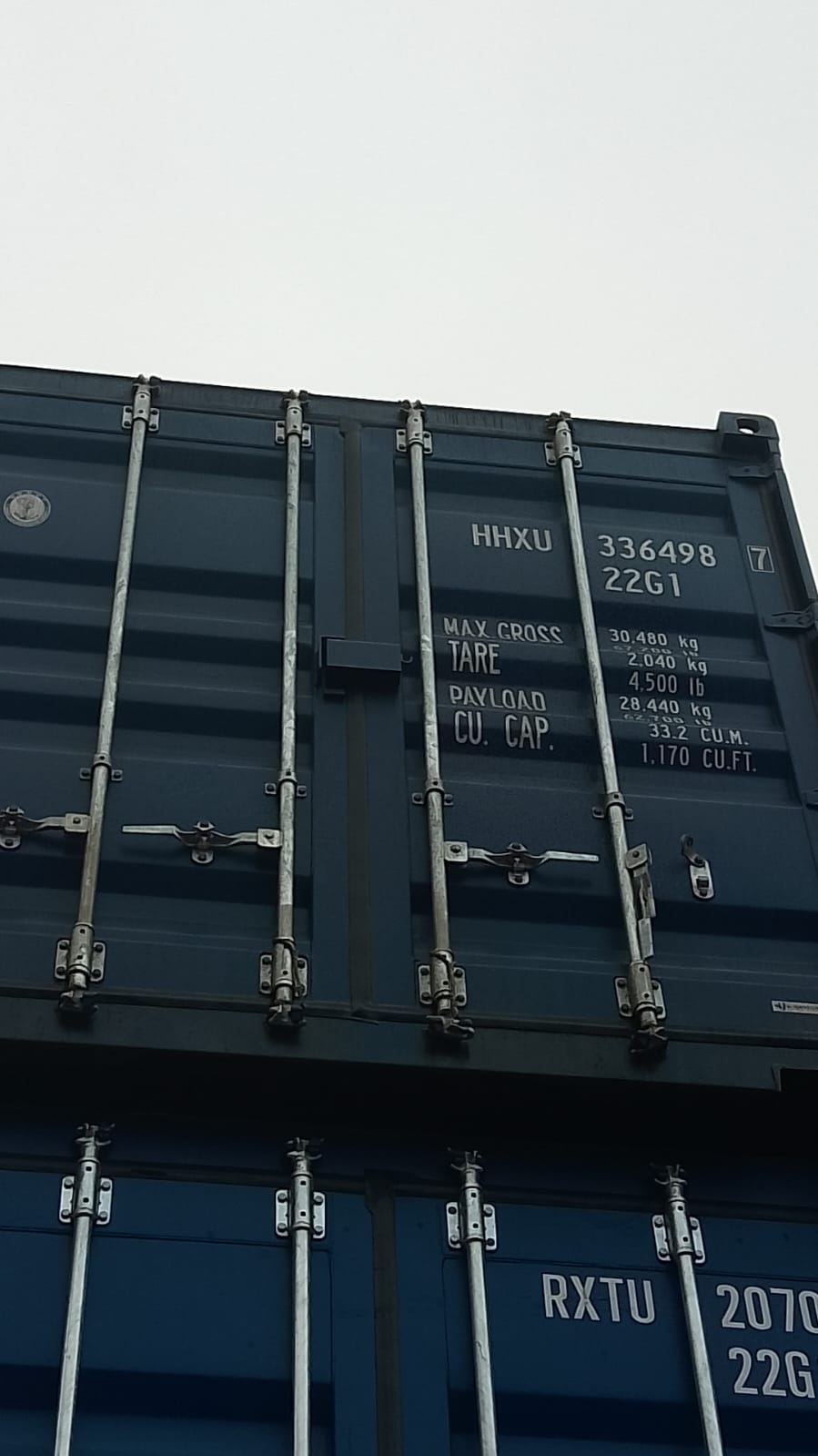 Морской контейнер HHXU3364987
