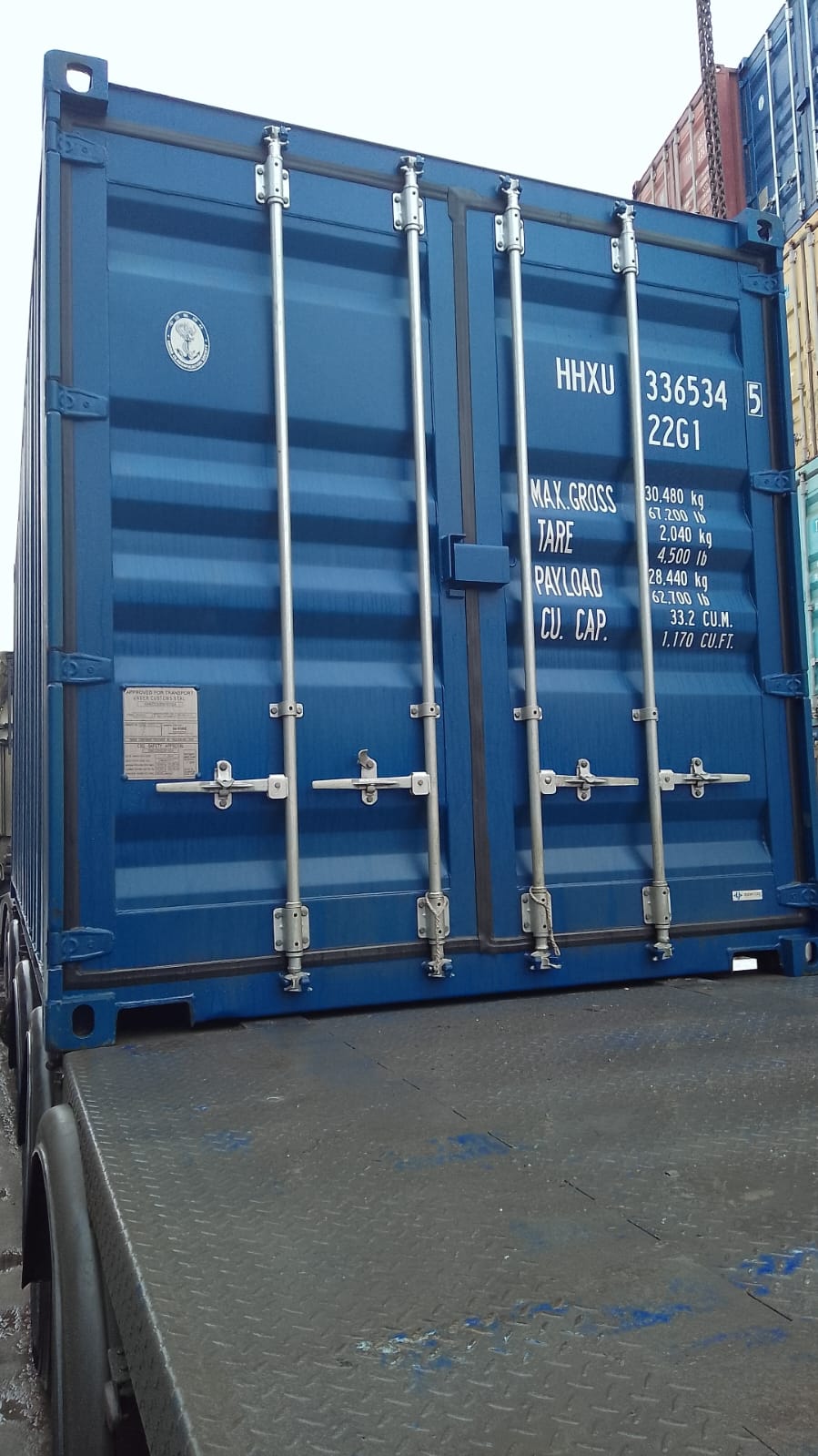 Морской контейнер HHXU3365345