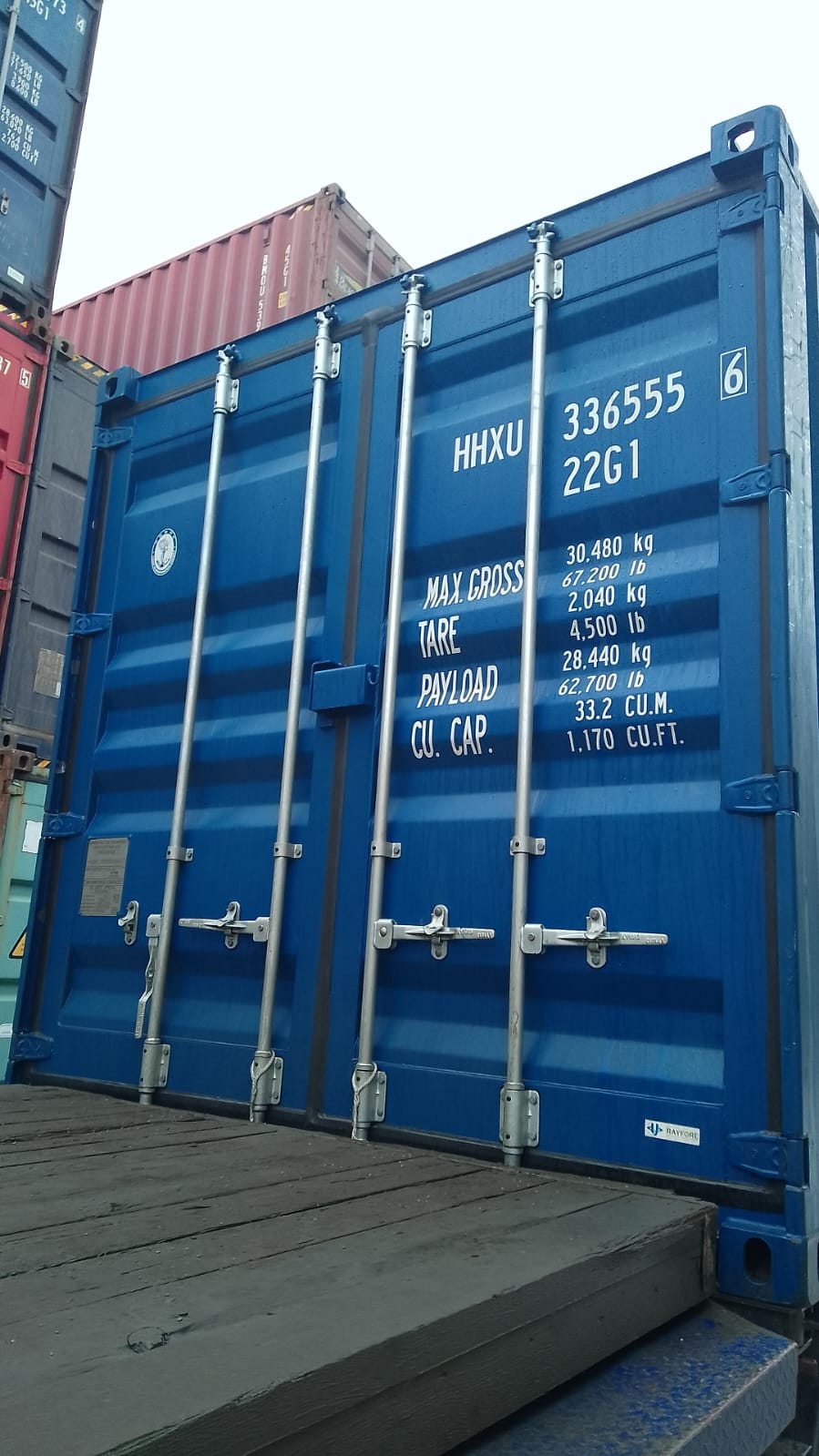 Морской контейнер HHXU3365556