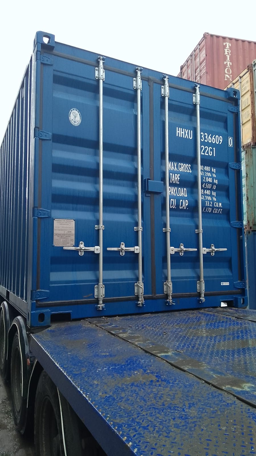 Морской контейнер HHXU3366090