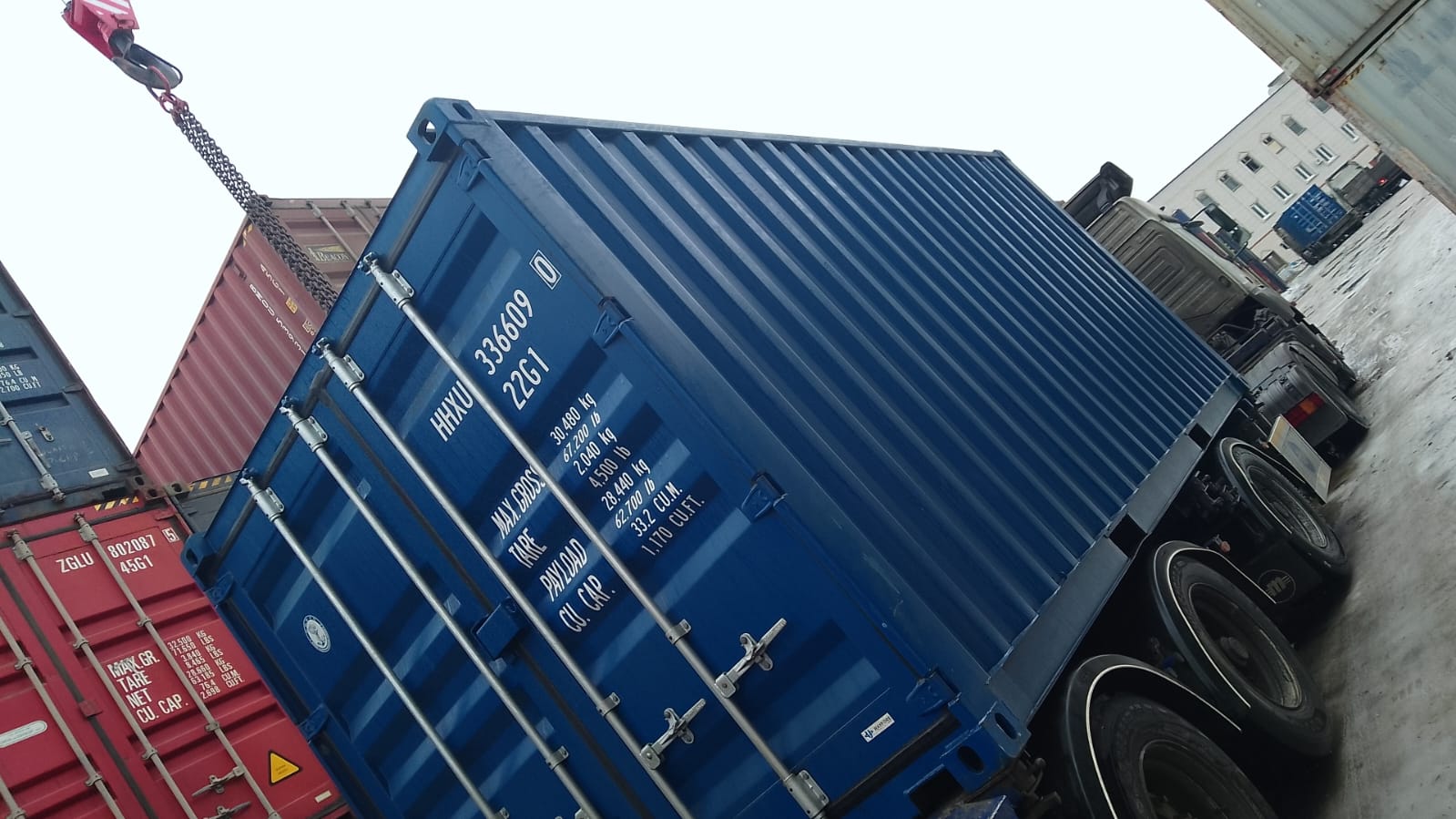 Морской контейнер HHXU3366090