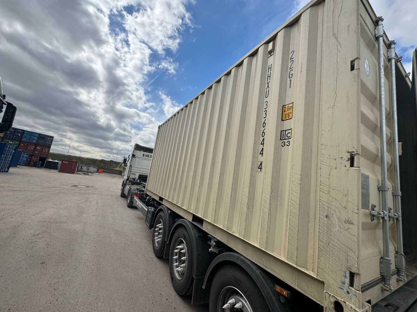 Морской контейнер HHXU3366444