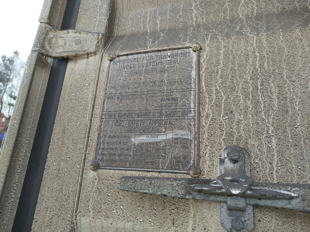 Морской контейнер HHXU3367435