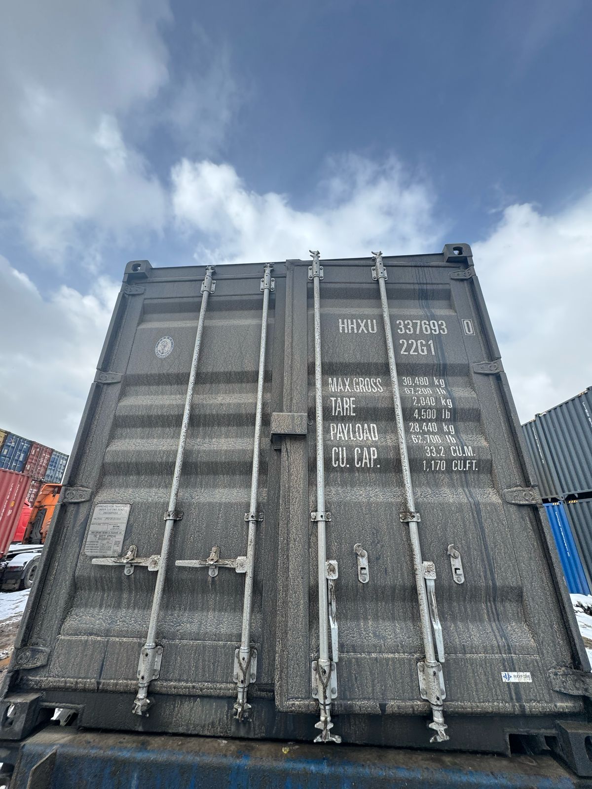 Морской контейнер HHXU3376930