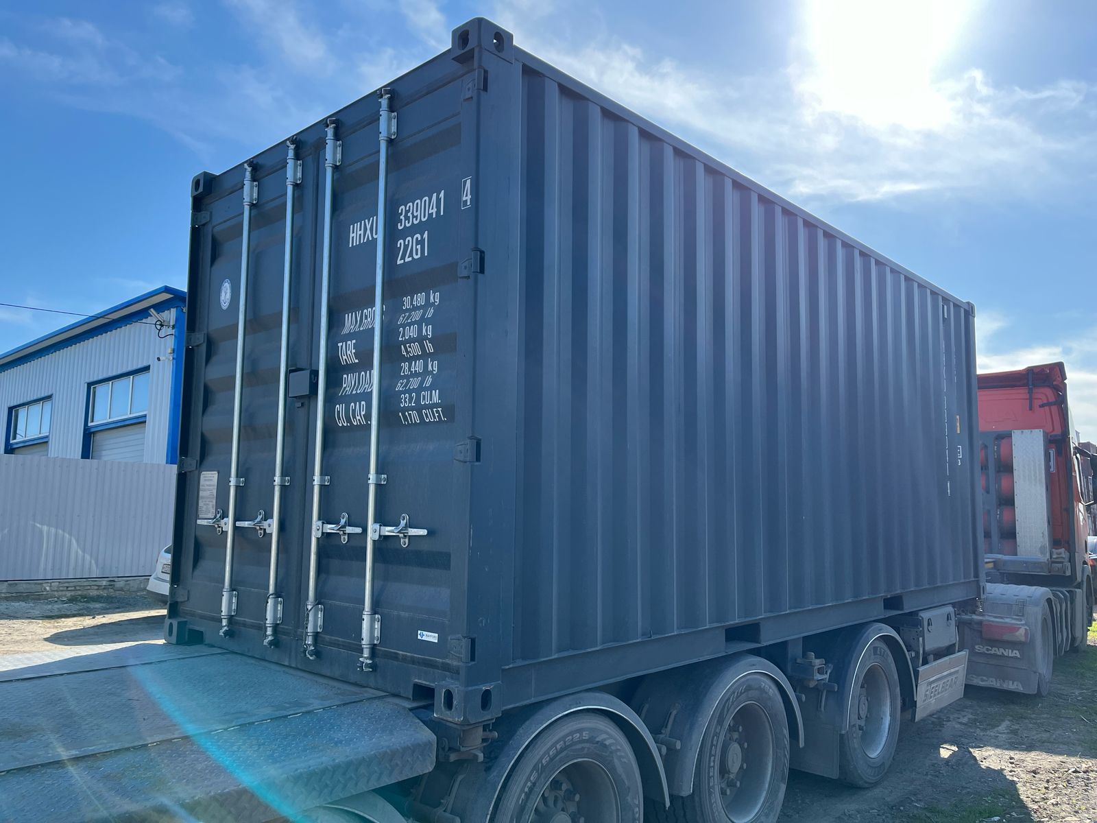 Морской контейнер HHXU3390414