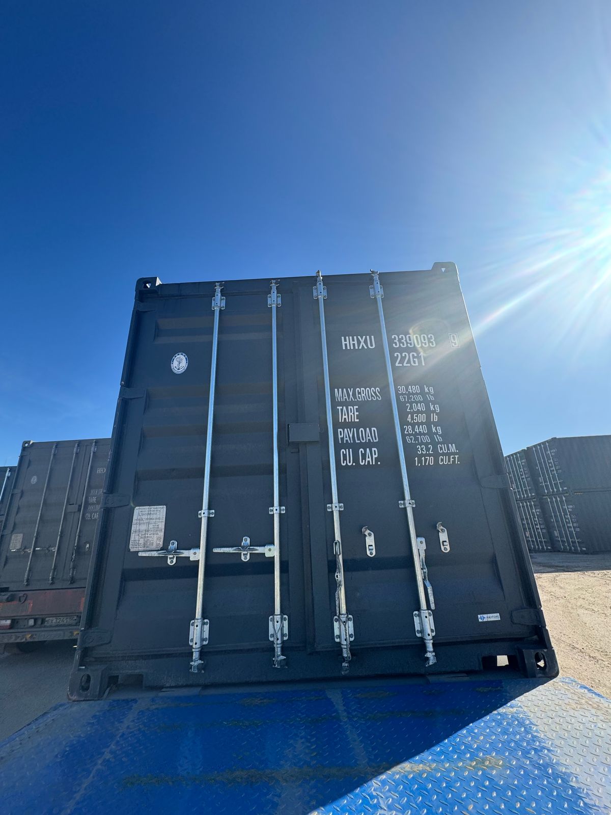 Морской контейнер HHXU3390939