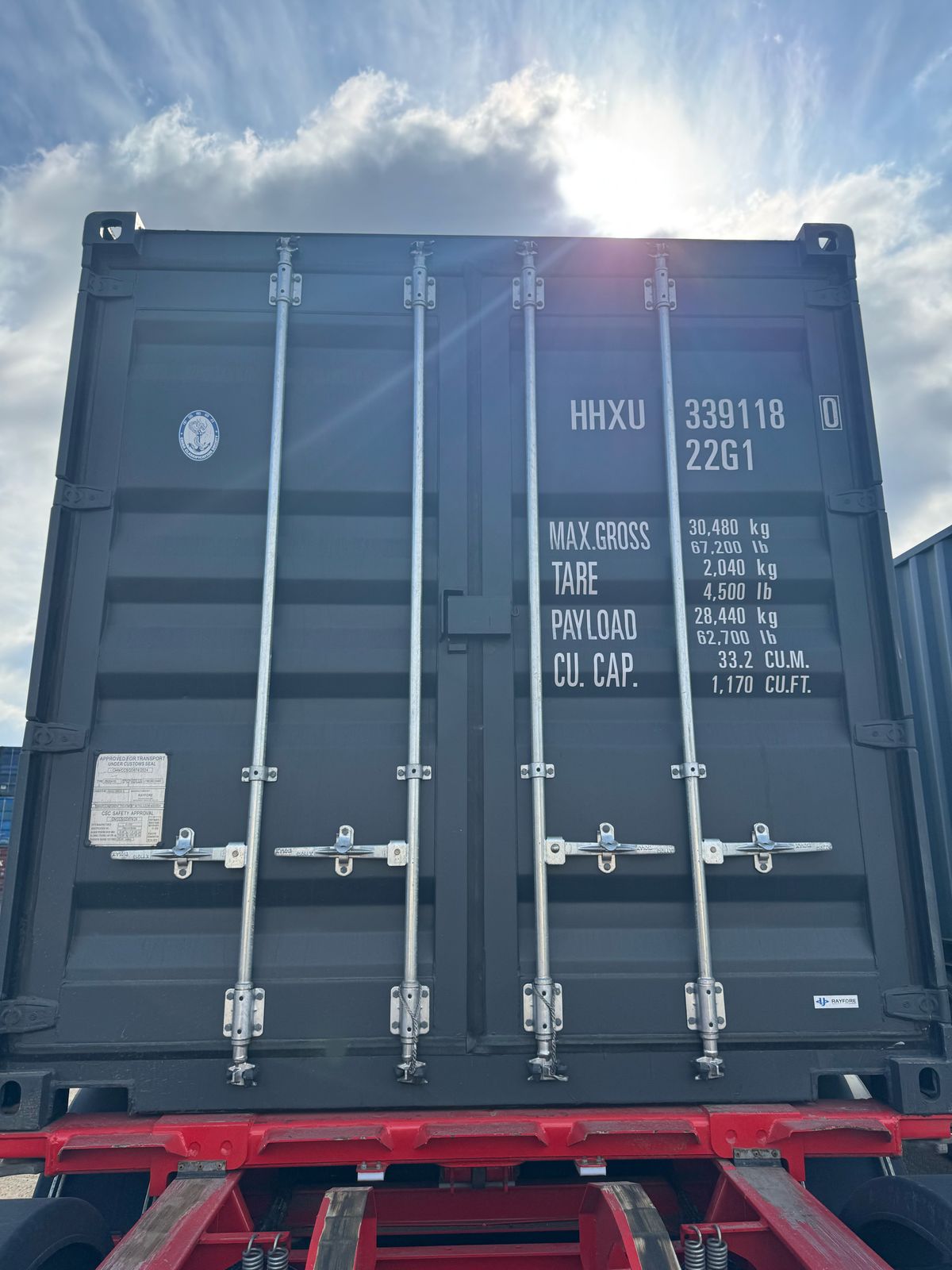 Морской контейнер HHXU3391180