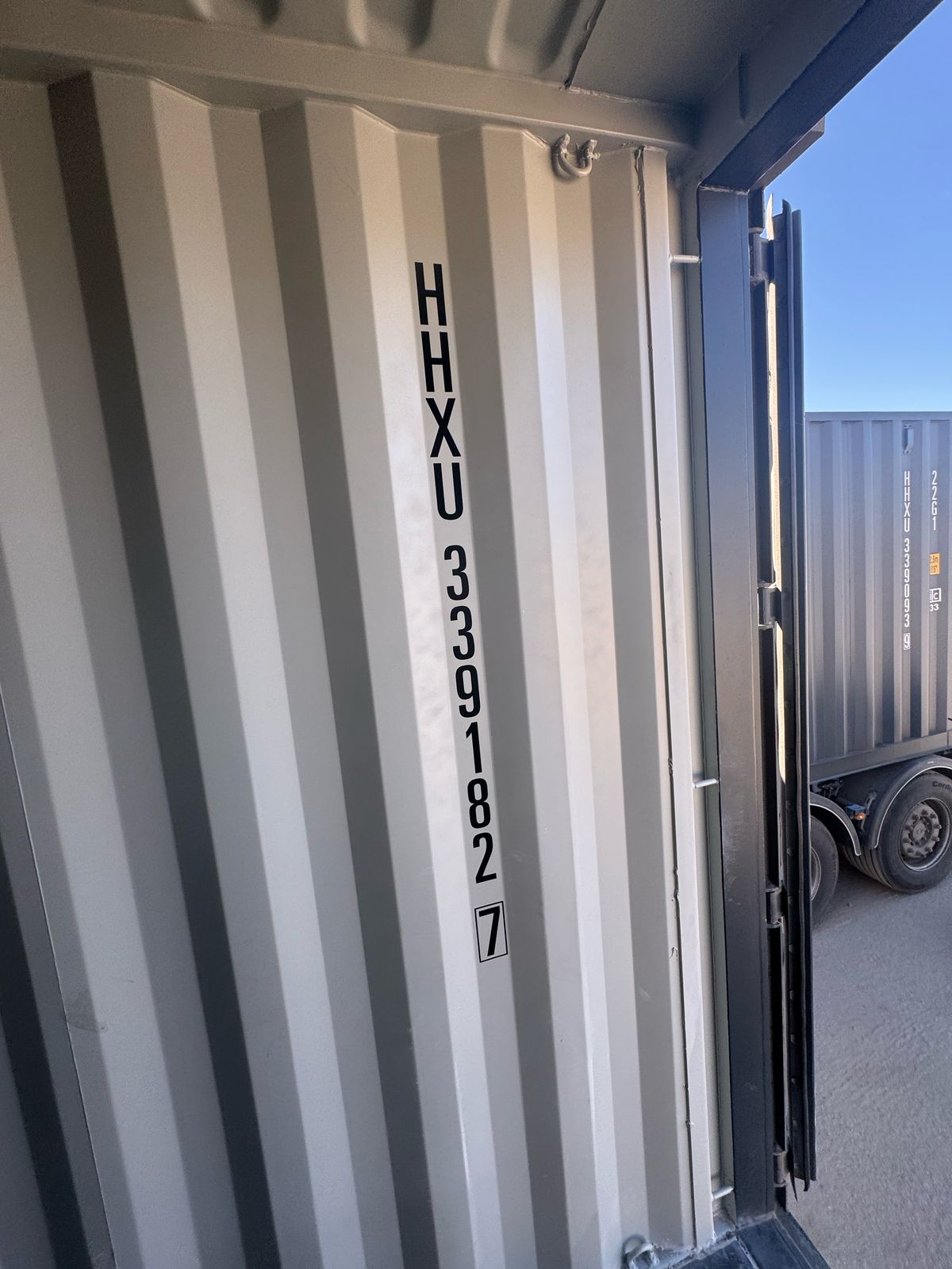 Морской контейнер HHXU3391827