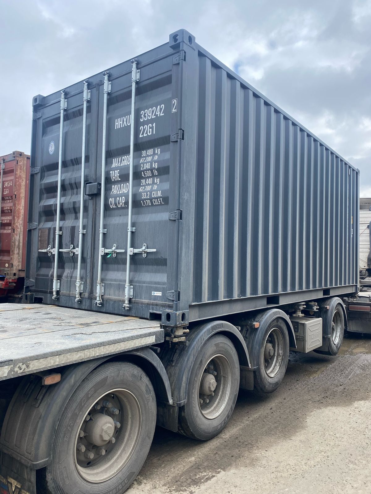 Морской контейнер HHXU3392422
