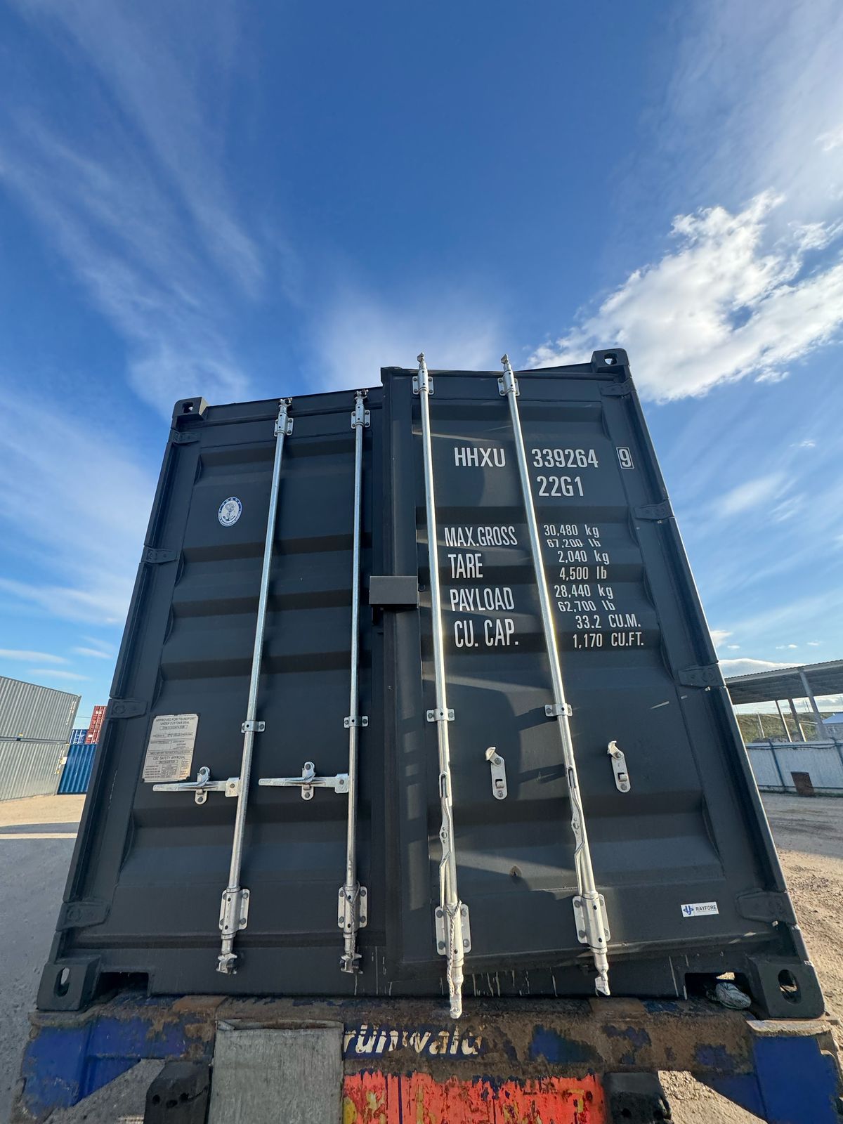 Морской контейнер HHXU3392649