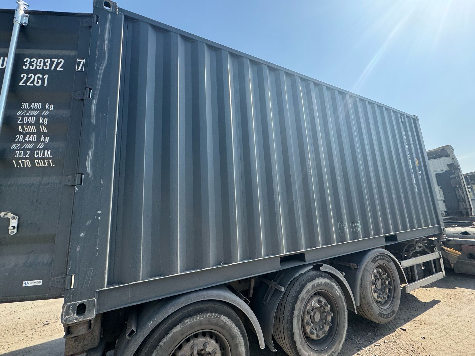 Морской контейнер HHXU3393727