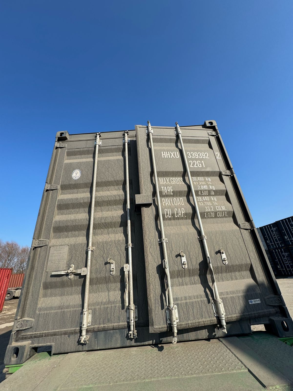 Морской контейнер HHXU3393922