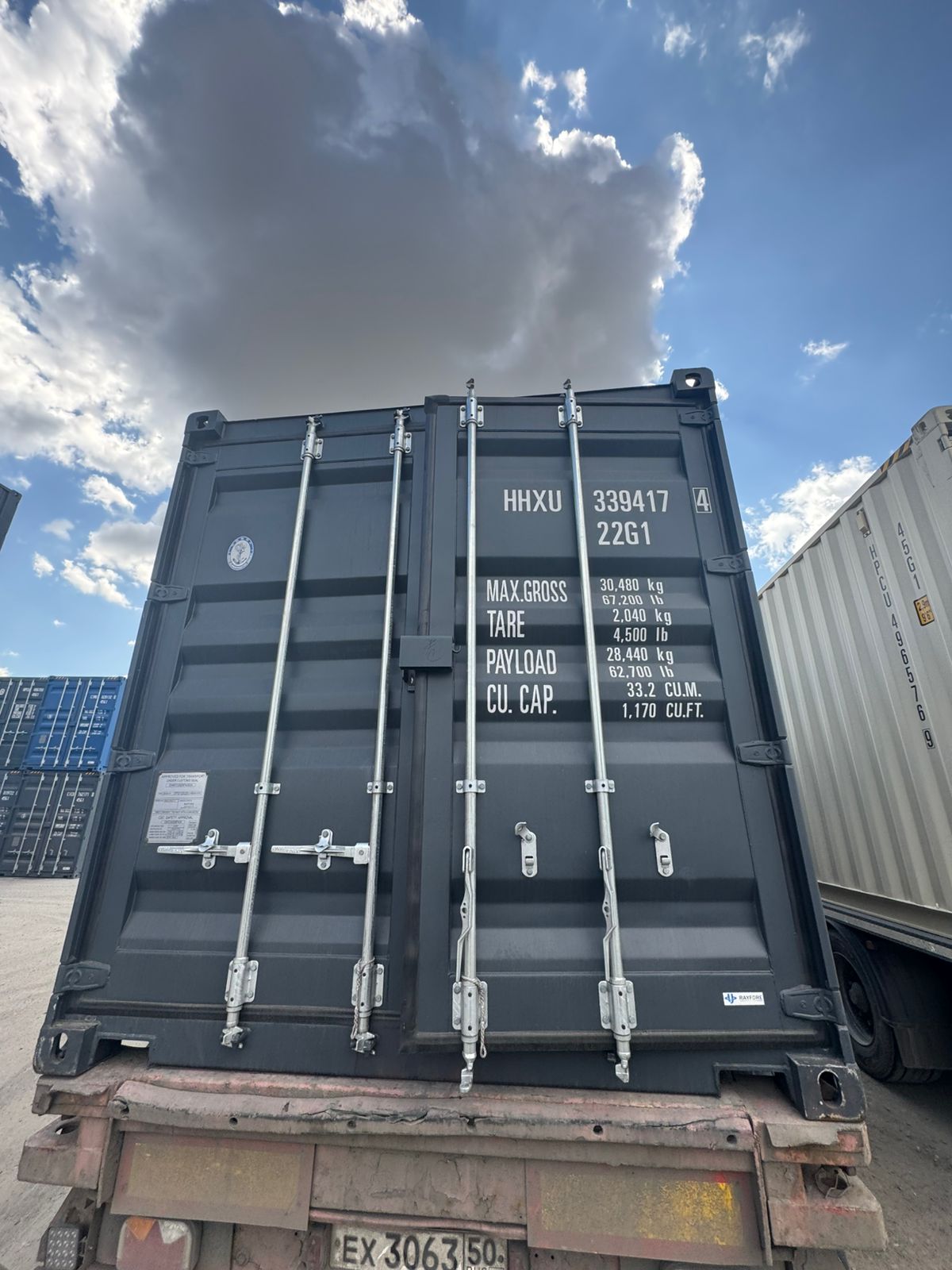 Морской контейнер HHXU3394174