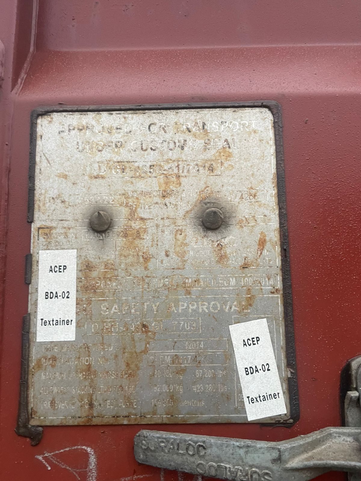 Морской контейнер HJLU1359268