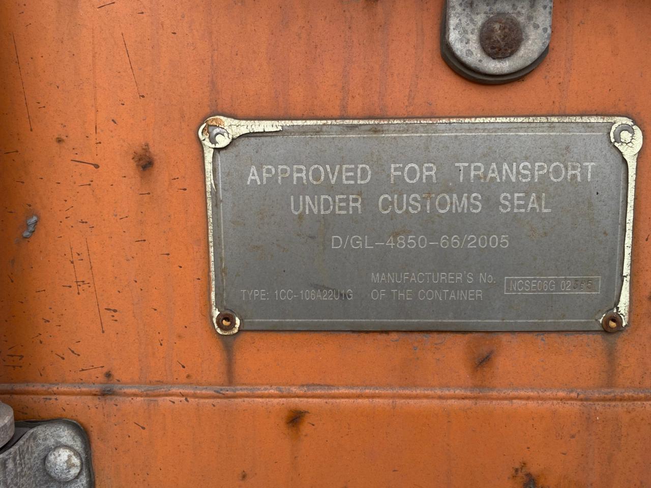 Морской контейнер HLXU3628836