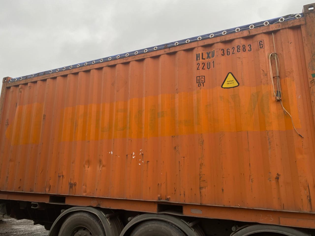 Морской контейнер HLXU3628836