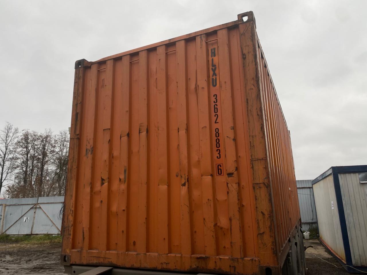 Морской контейнер HLXU3628836