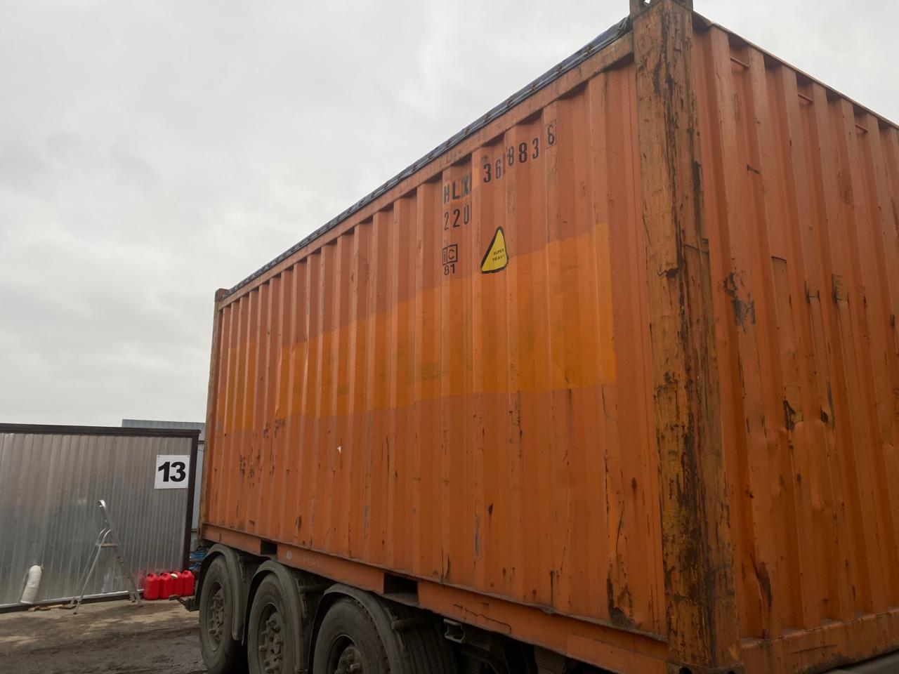 Морской контейнер HLXU3628836
