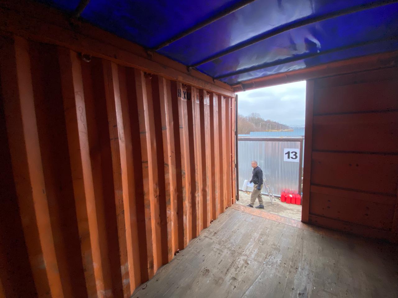 Морской контейнер HLXU3628836