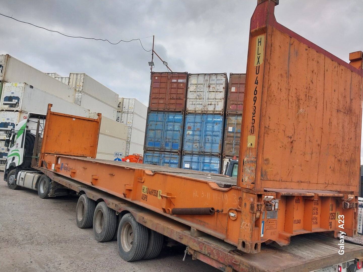 Морской контейнер HLXU4693501