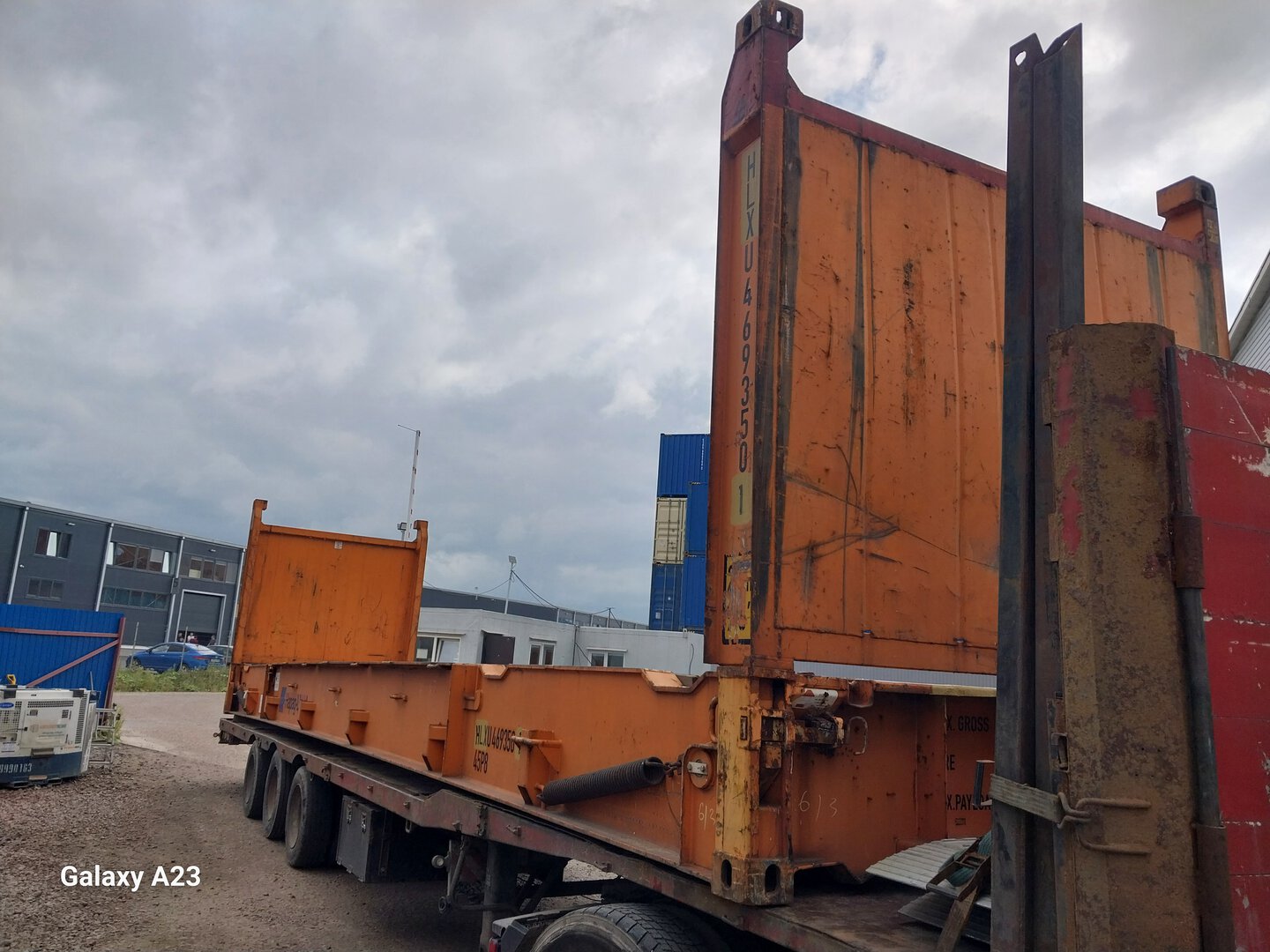 Морской контейнер HLXU4693501