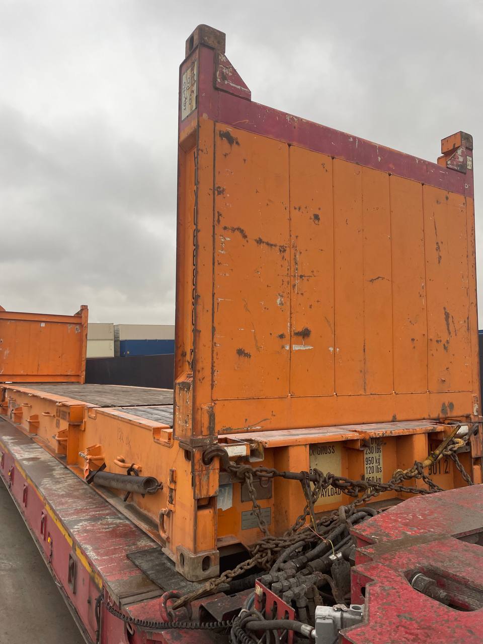 Морской контейнер HLXU6689012