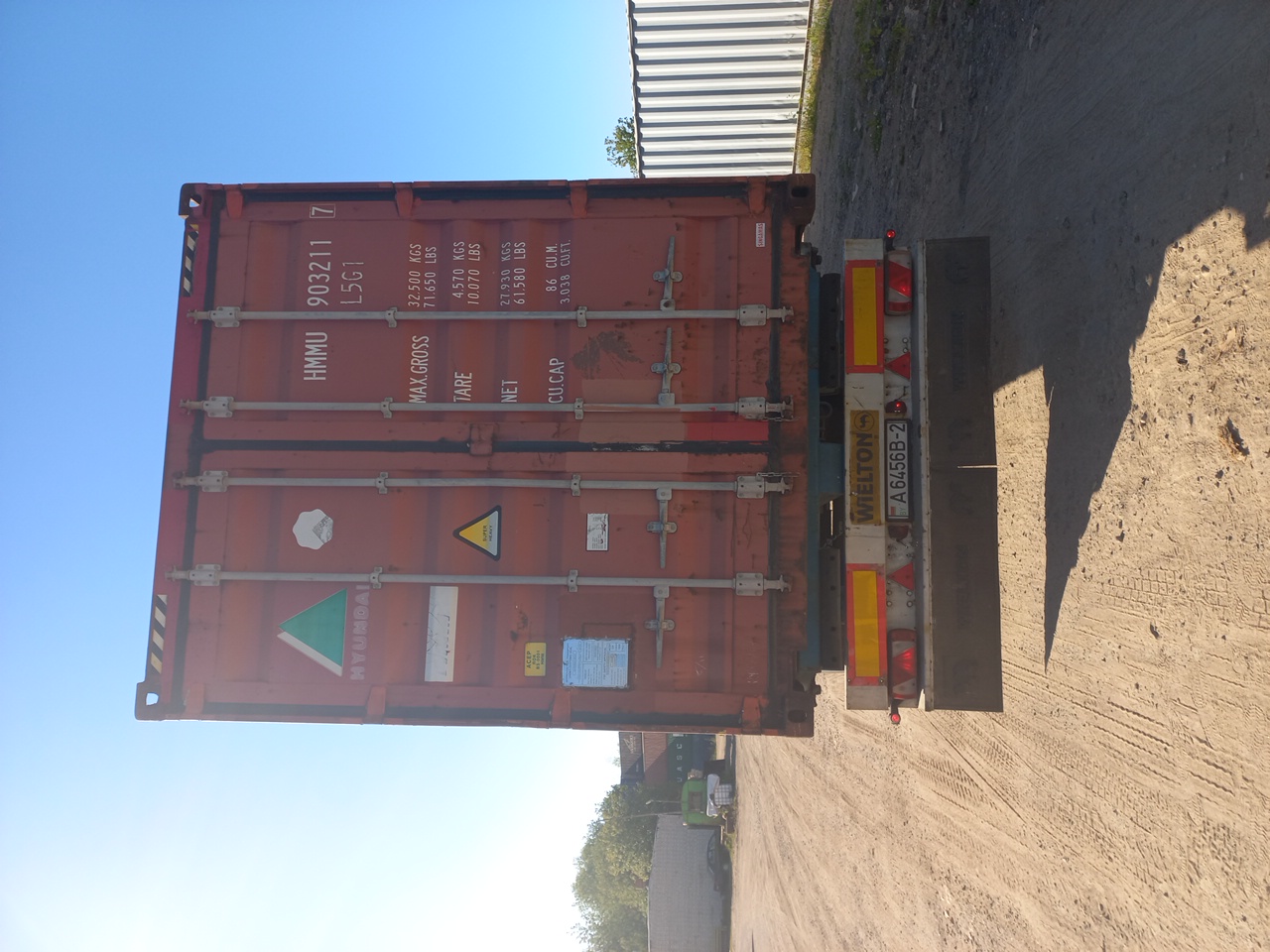 Морской контейнер HMMU9032117