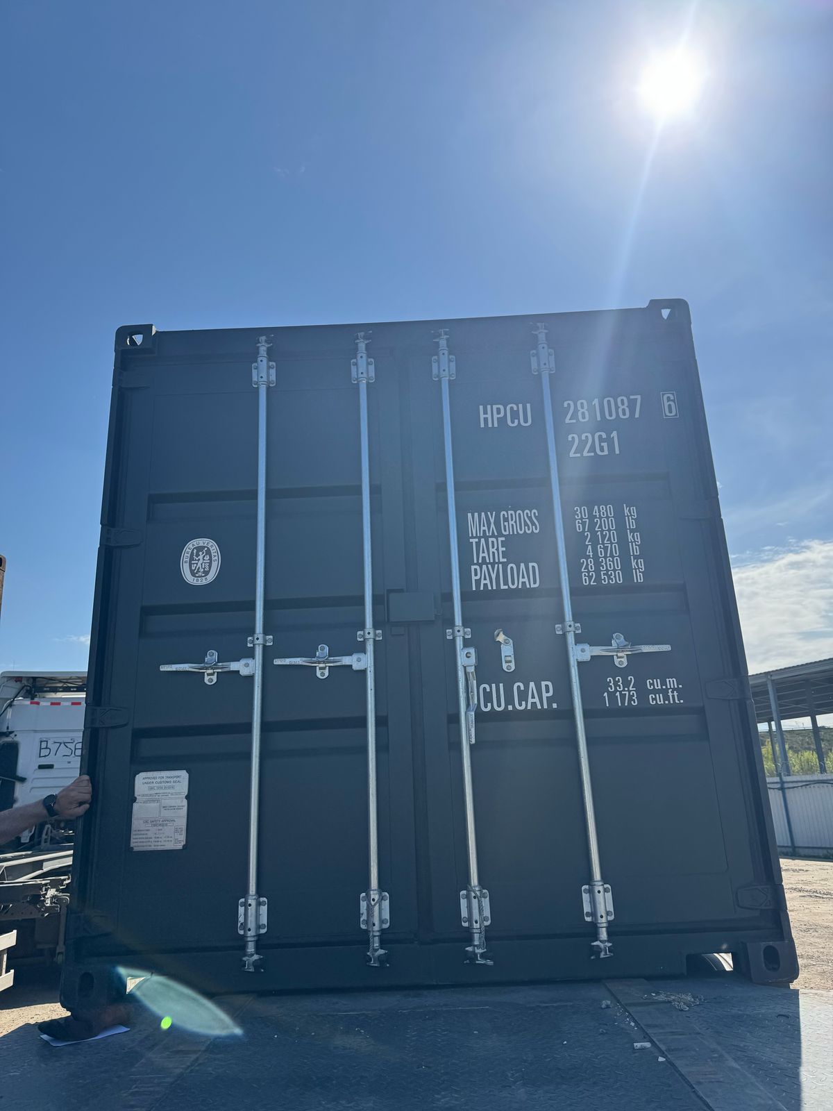 Морской контейнер HPCU2810876