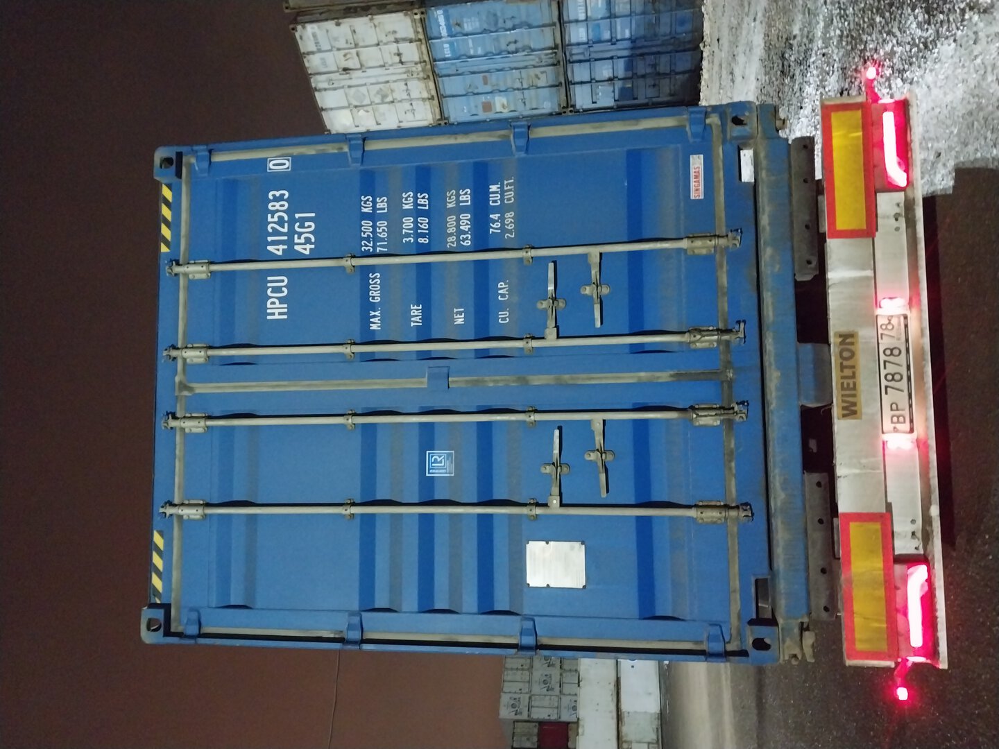 Морской контейнер HPCU4125830